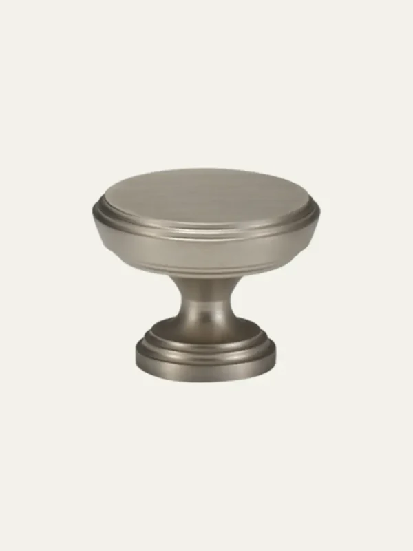 The Dalton Knob in Satin Nickel