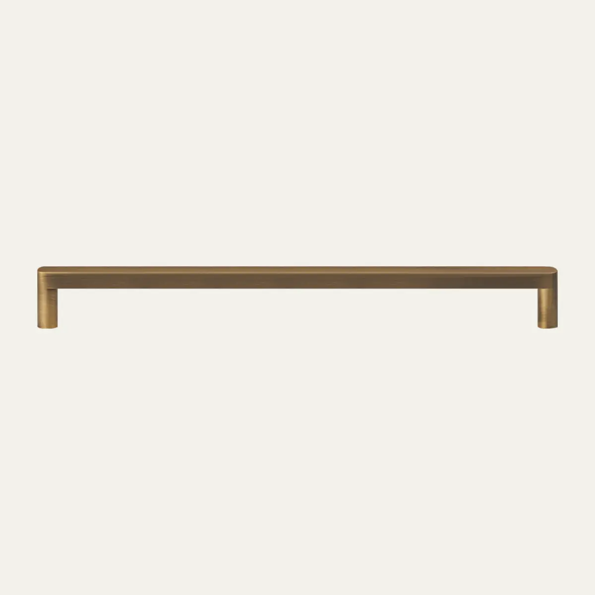 The Petra Pull Antique Brass 224mm
